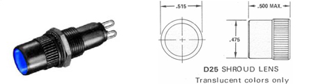 D HOLDERS Lenscaps and collars